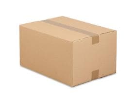 Faltkarton IM: 600x400x200 mm,Fefco0201 braun, ohne Druck, 1.3C, 1-wellig