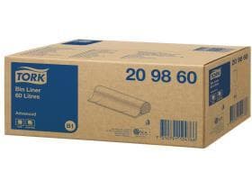 Einlagebeutel (B1) PE grün 60 Liter, 590 x 930 mm