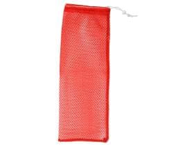 Wäschenetz 40l, rot Polyester-Netzgewebe, 60° waschbar