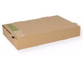 Scatola di cartone 32 x 22 x 5 cm, onda E, marrone, modello Francia,