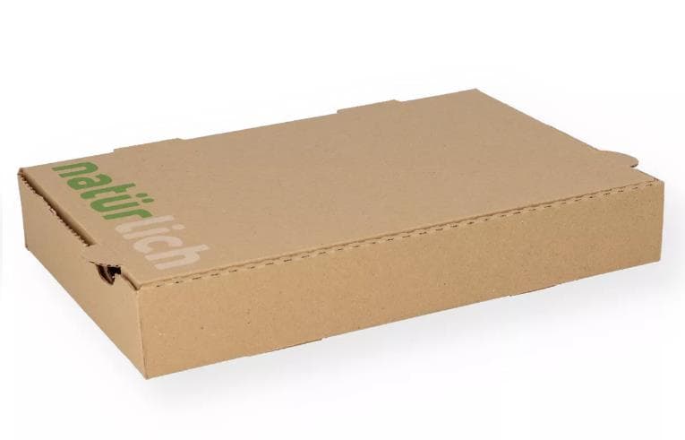 Carton ondulé 32 x 22 x 5 cm, cannelure E, brun, modèle Francia,