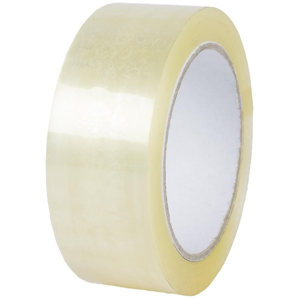 Klebebänder PP, Acryl, 38 mm x 66 lfm transparent, "Low Noise", Karton à 6 kg