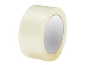 Klebebänder PP Acryl, 50 mm x 66 lfm transparent, "Low Noise", Karton à 6 kg