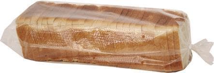 Toastbrotbeutel CPP 28x54+11 cm, 40 my geblockt, perforiert, transparent