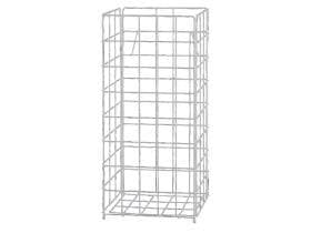 Abfalleimer Tork B1,60 Lt., weiss H720 x T250 x B330 mm, aus Drahtgitter,