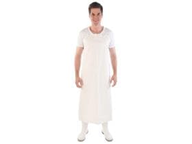 Vinyl Latzschürze, 300 my,115 x 90 cm, weiss, Vinyl Strong