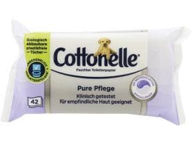 Feuchtes Toilettenpapier Cottonelle, Pure Sauberkeit, biologisch abbaubar,