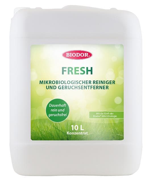 BIODOR Fresh Konzentrat, 10 Liter, mikrobiologischer Reiniger und