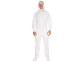 Overall mit Kapuze, aus PP-Vlies, Grösse XXL, Taillen + Armgummi