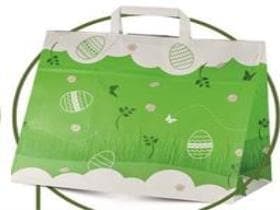 Papiertragetaschen 36 + 24 x 30 cm 70gm2 mit Klotzboden