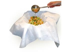 Passiertuch Einweg auf Rolle, Vliesstoff 38 x 50 cm, 50 Abrisse , reissfest,