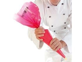 Dressiersäcke Hot, LDPE, 59 x 28 cm, 3-lagig, 115 my,