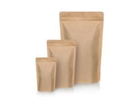 Standbodenbeutel (EVOH / LDPE) Kraftpapier,Inhalt 100 ml, aluminiumfrei