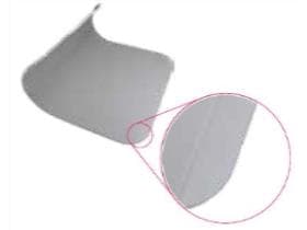 Armschale zur Armanlagerung Polycarbonat 5 mm klar, 365 x 325 x 143 mm