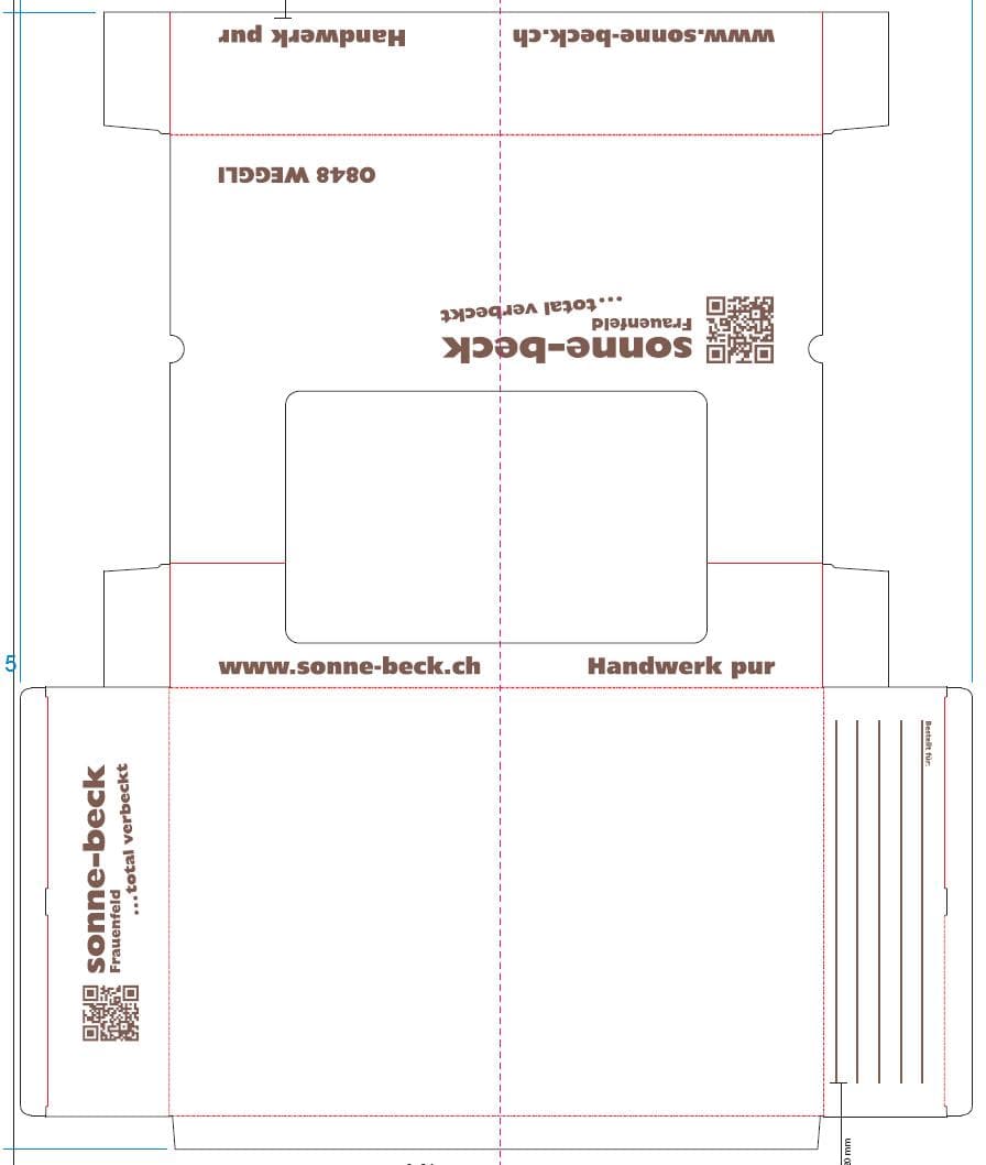 Bretzelverpackung mit Sichtfenster, 384 x 110 x 584 mm (Innenmasse),