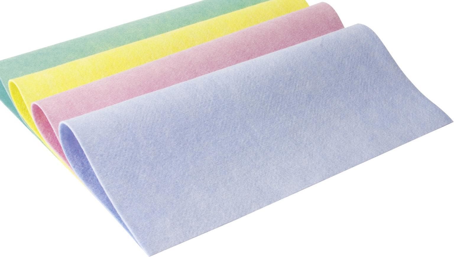 Thermovlies-Allzwecktücher, 38 x 38 cm rosa, 140 gm2, Allroundtücher, für die