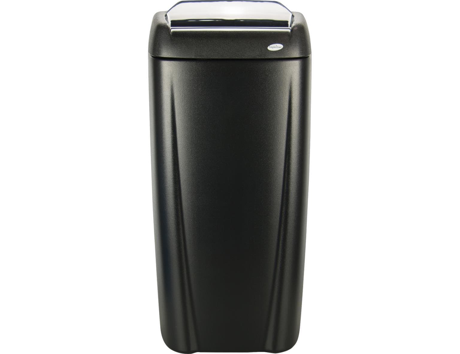 XIBU PAPERBOX vacuum hybrid Abfalleimer schwarz, 45 Liter, optimiert das