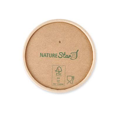 Deckel, Kraftpapier/PE, FSC®-Mix ø 97 mm, nassfest und fettdicht