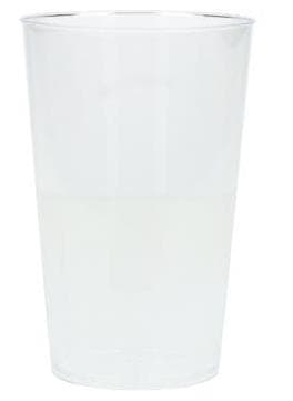 Trinkbecher 3 dl, PS, transparent, Ø 79 mm x 119 mm, glasklar, geeicht