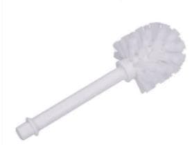 INDA WC Ersatzbürste, weiss Kunststoff, Klosettbürste