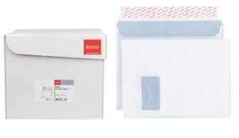 Briefumschlag C4, weiss, DNS-HK, Fenster links, 120g/m2, Seitenfalte