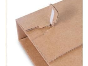 Versandtasche mit Selbstklebeverschluss, braun, 340x235x35  mm