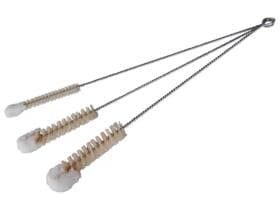 Hahnenputzer, reine Borsten hell ø 20 mm mit Wollkopf, Länge: ca 34 cm