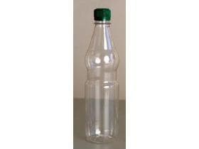 PET-Getränkeflaschen, Inhalt 500 ml, Höhe 215 x ø 65 mm, Petaloidboden,