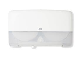 Tork Doppelrollenspender für Mini Jumbo Toilettenpapier, B432 x H256 x T146 mm