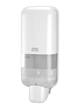 Schaumseifenspender Tork Elevation, 1lt, Kunststoff weiss, H305 x B106 x T122 mm,