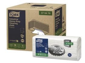 Reinigungstücher Tork Premium 570, Vliesstoff weiss, 1-lagig, 35.5 x 41.5cm