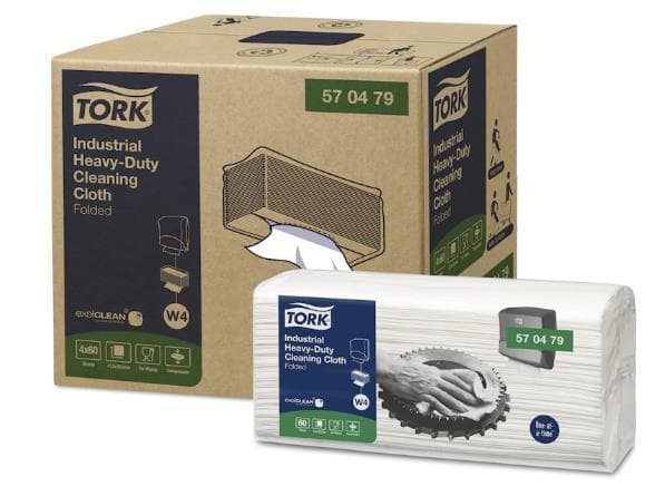 Reinigungstücher Tork Premium 570, Vliesstoff weiss, 1-lagig, 35.5 x 41.5cm