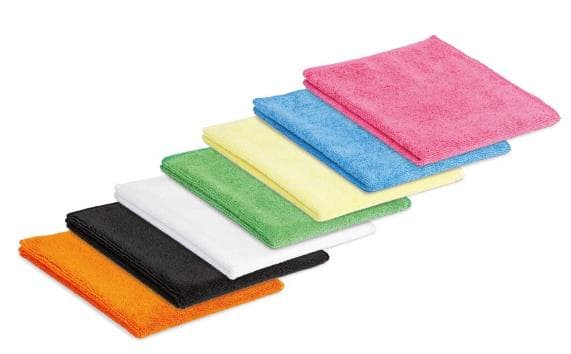 Panno universale in microfibra "Profi", nero, circa 300 g/m2, 40 x 40 cm.