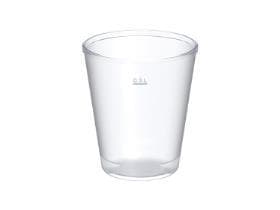 Gobelet avec couvercle, 3 dl, Ø 90 mm, hauteur 103 mm, en plastique, dépoli