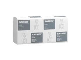 Serviettes pliantes Katrin Plus NonStop L3, blanc brillant, 3 plis, 20,3 x 32 cm,
