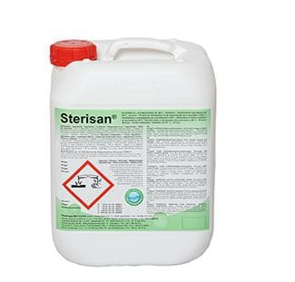 Sterisan, Desinfektions- und Bleich - mittel für 40°C, Sauerstoffbasis