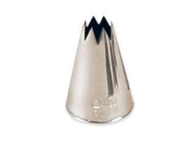 Spritztüllen stern, aus Edelstahl, spülmaschinengeeignet, rostfrei,