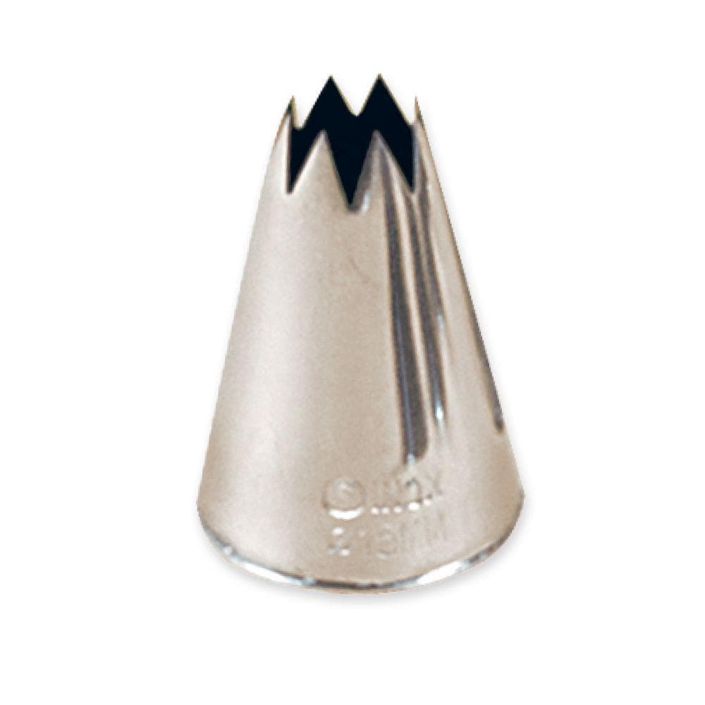 Spritztüllen stern, aus Edelstahl, spülmaschinengeeignet, rostfrei,