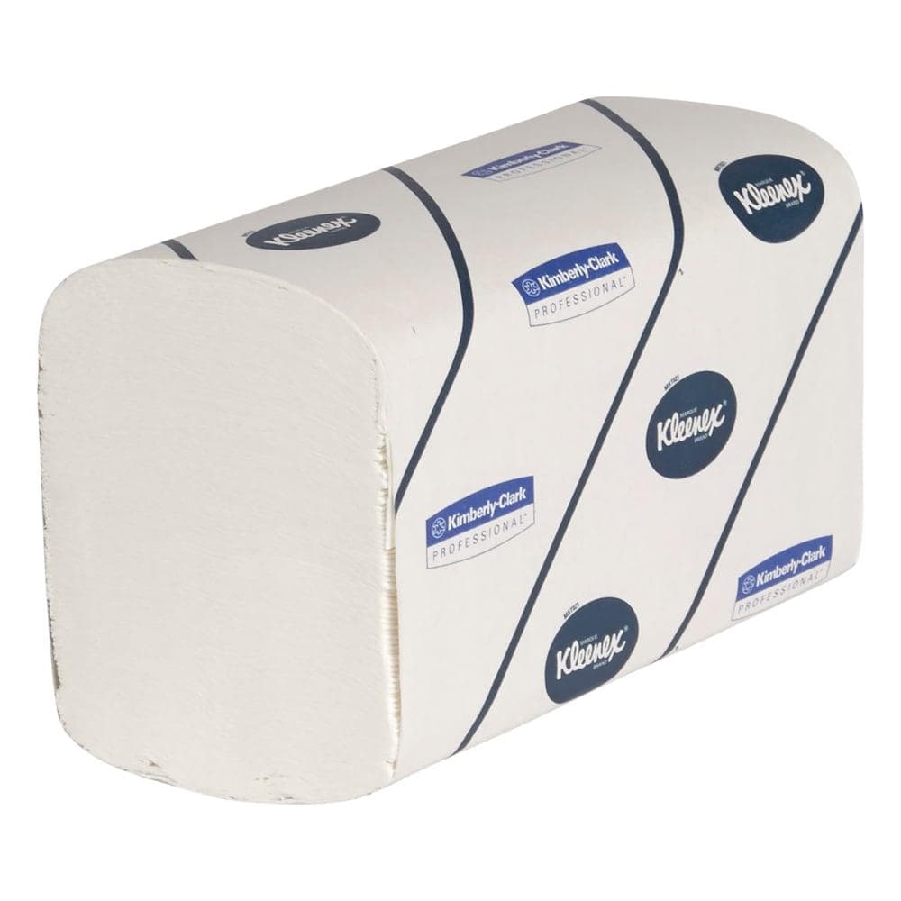 Falthandtücher Kleenex Ultra, Interfold 42.2 x 21.5 cm 2-lagig, Airflex weiss