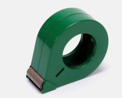 Dérouleur de ruban adhésif manuel H50 pour rubans de 50 mm de largeur, vert.