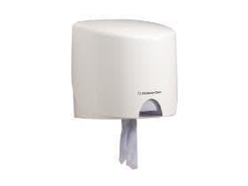 Spender für Zentralentnahme AQUARIUS, passend zu Wypall Rollen (Midi), aus