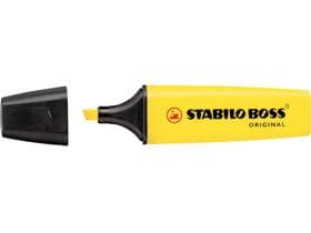 STABILO BOSS Textmarker Original ca. 2 - 5 mm, nachfüllbar, gelb