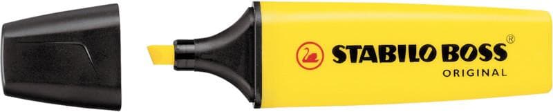 STABILO BOSS Textmarker Original ca. 2 - 5 mm, nachfüllbar, gelb