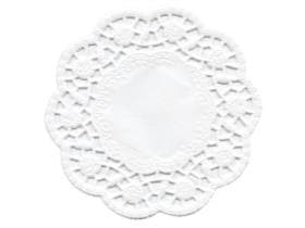 Tortenspitzen hochweiss ø 16 cm rund