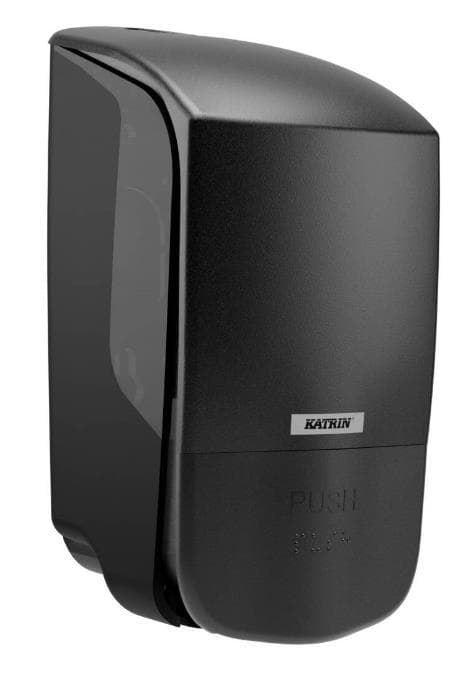 Seifenspender Katrin Inclusive schwarz 205 x 100 x 125 mm, 500ml