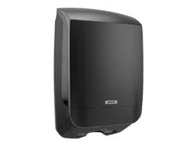 Falthandtuchspender Katrin M 445 x 301 x 142 mm, schwarz