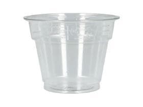 Becher 280 ml rPET, Ø95 mm, transparent passend zu Clear-Cup Deckel: