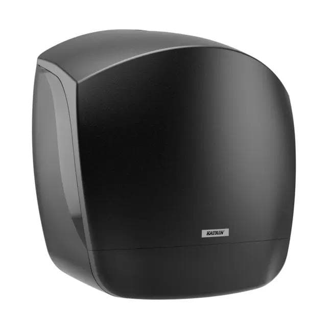 WC-Papier Spender Katrin, Kunststoff Gigant S, schwarz, 245 x 239 x 151 mm