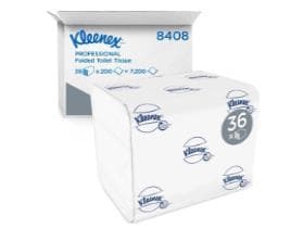 WC-Papier Kleenex UltraToilet Tissue weiss  (11.0 x 18.6 cm), 200 Blatt