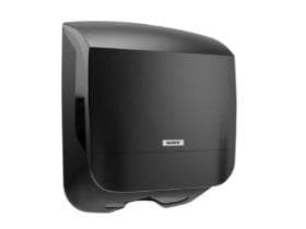 Falthandtuchspender Katrin mini 350 x 248 x 114 mm, schwarz